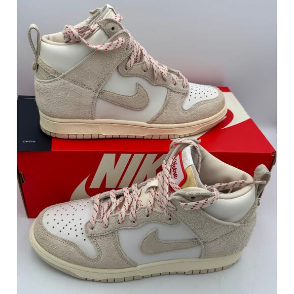 Nike Dunk High x Notre 'Light Orewood Brown' Sz 9.5 CW3092-100 # 394 - Picture 3 of 8